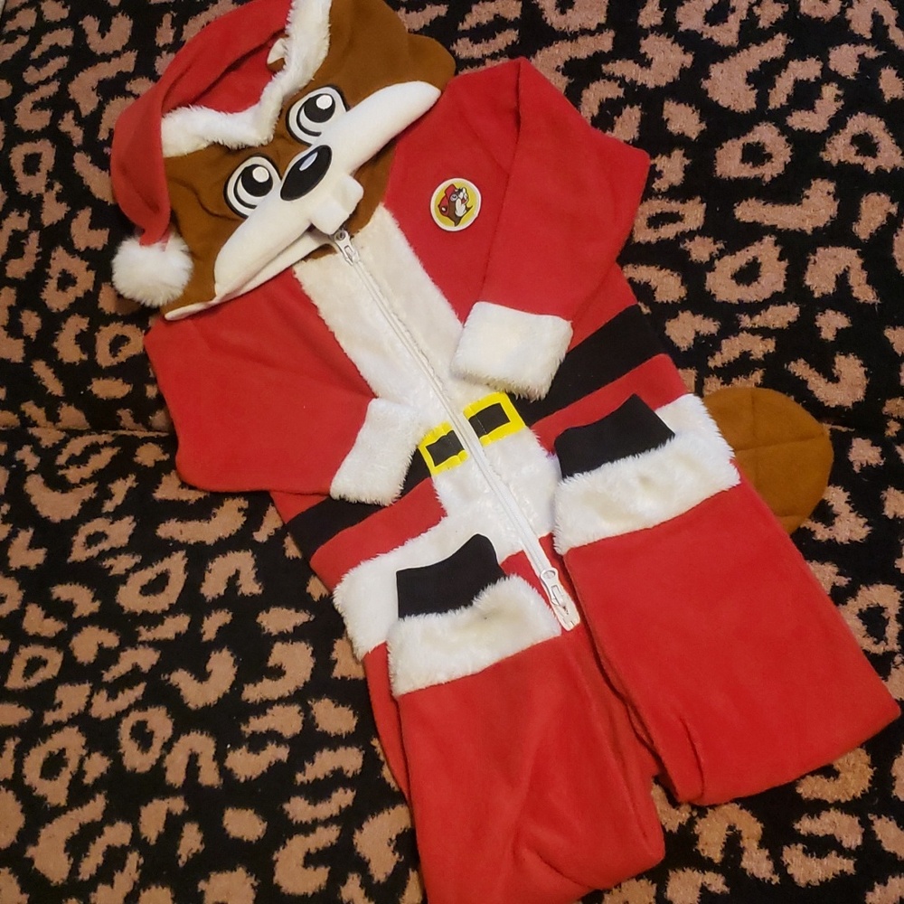 Buc-ee's Santa Onesie Toddler sz 3